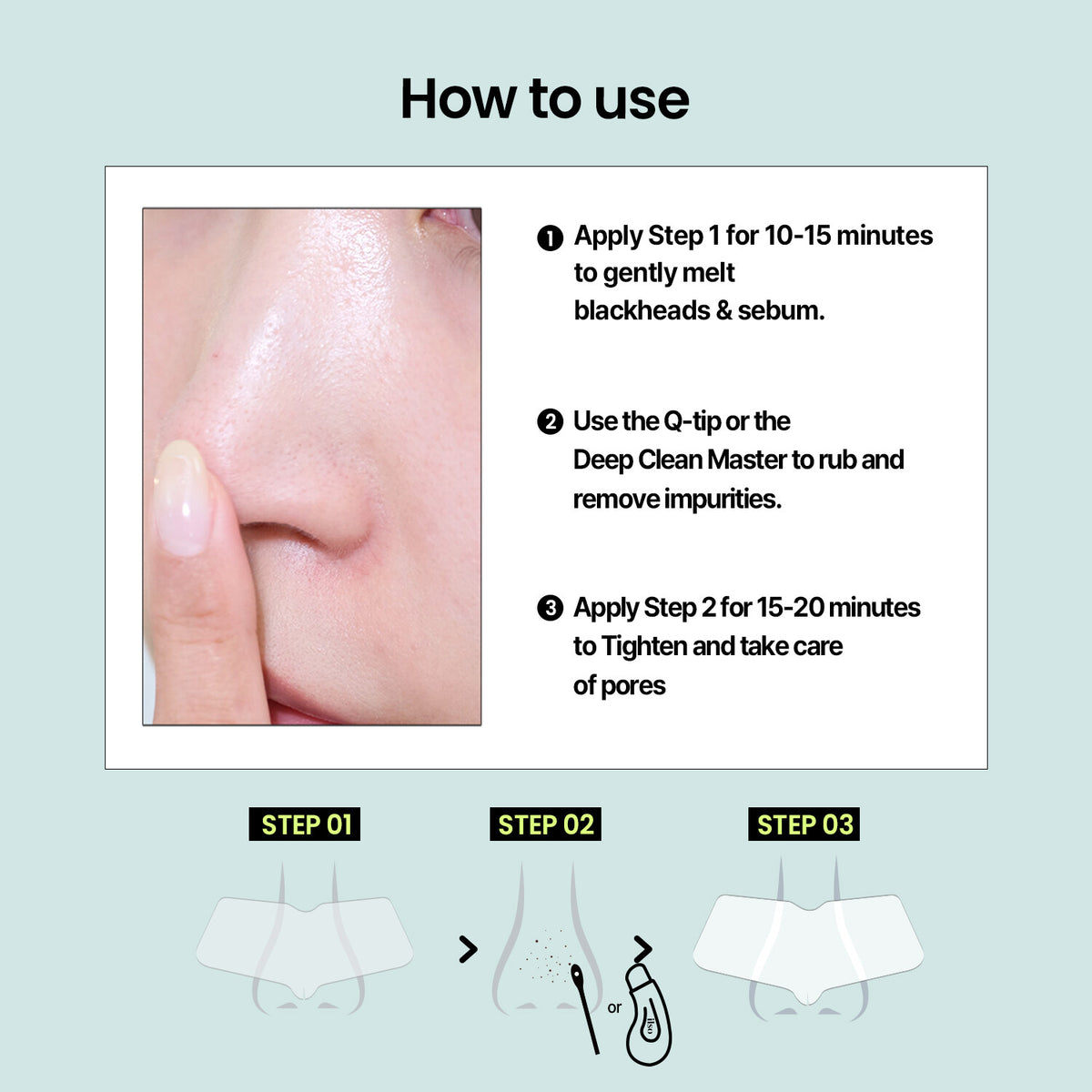 ilso Natural Mild Clear Nose Pack