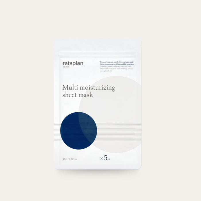 Rataplan Multi Moisturizing Sheet Mask (5Pack) – Total K Beauty